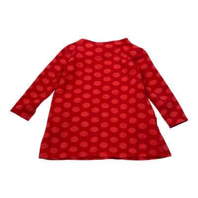 Marimekko tricot dress, dots | 92/98cm