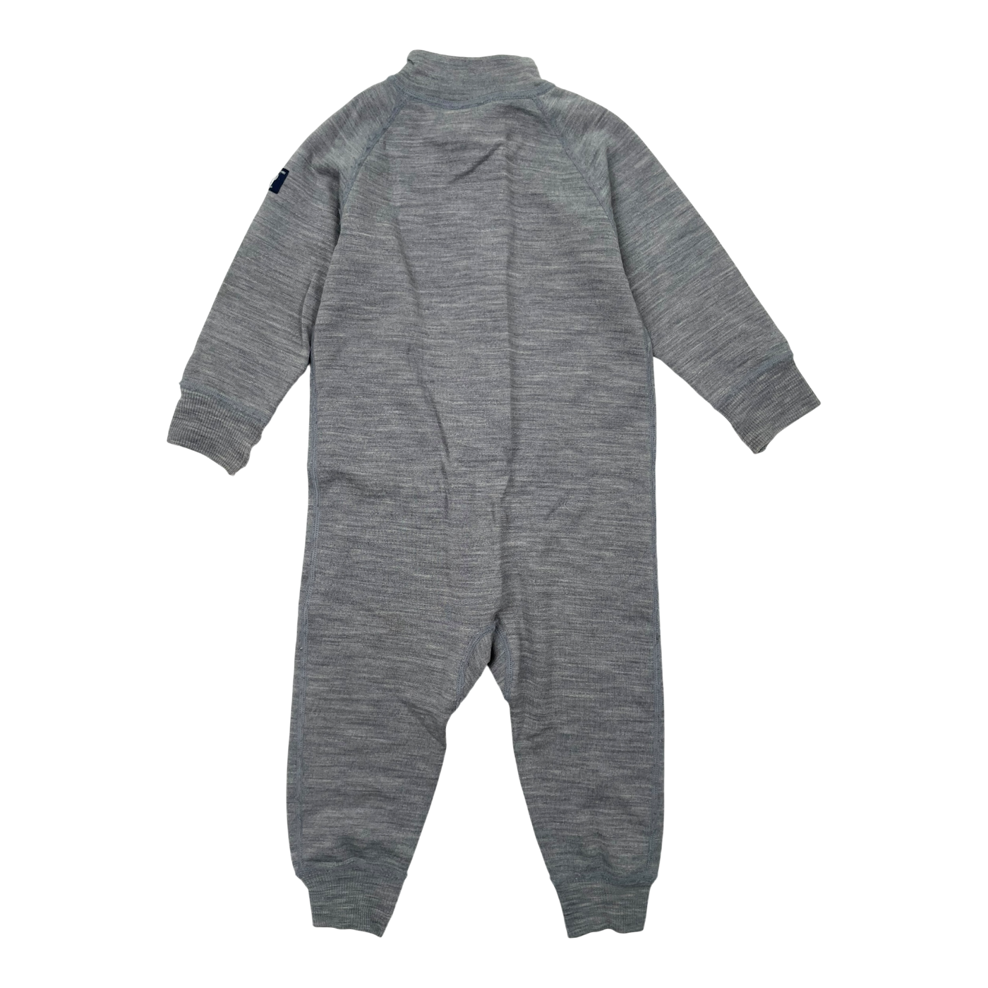 Polarn O. Pyret merino overall, grey | 80cm