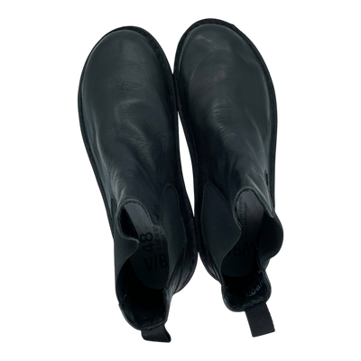 VIBAe Helsinki leather boots, preto black | 48