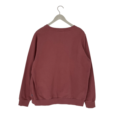 Fjällräven logo sweatshirt, mesa purple | woman XL