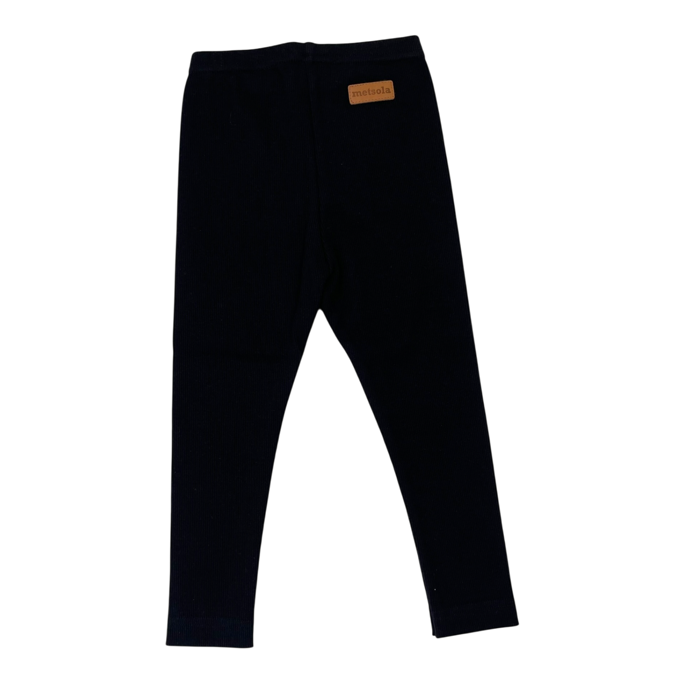 Metsola rib leggings, black | 86/92cm