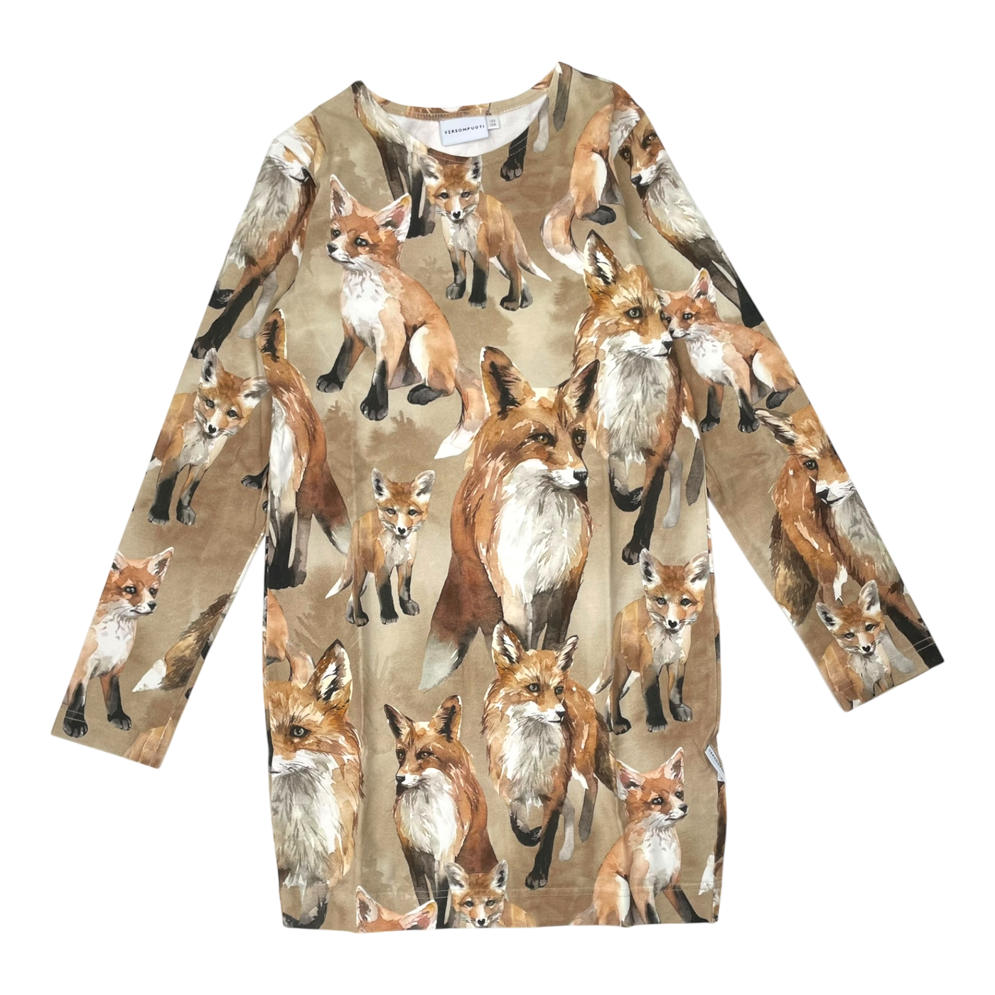 Versonpuoti tunic shirt, fox | 152/158cm