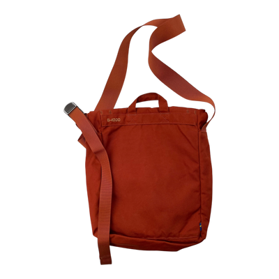 Fjällräven foldsack no.3 bag, burnt orange