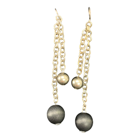 Aarikka earrings, black