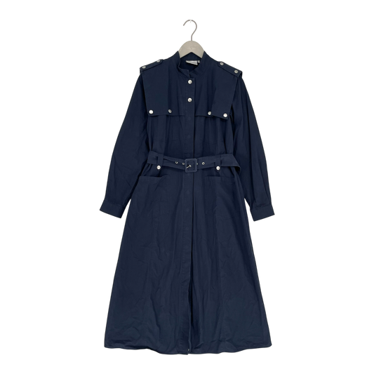 Gestuz trench coat, midnight blue | woman