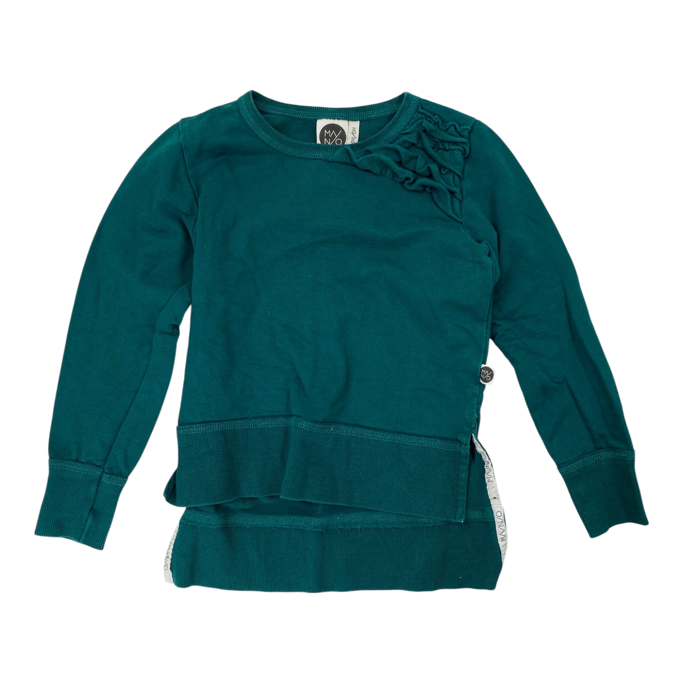 Mainio sweatshirt, teal | 110/116cm