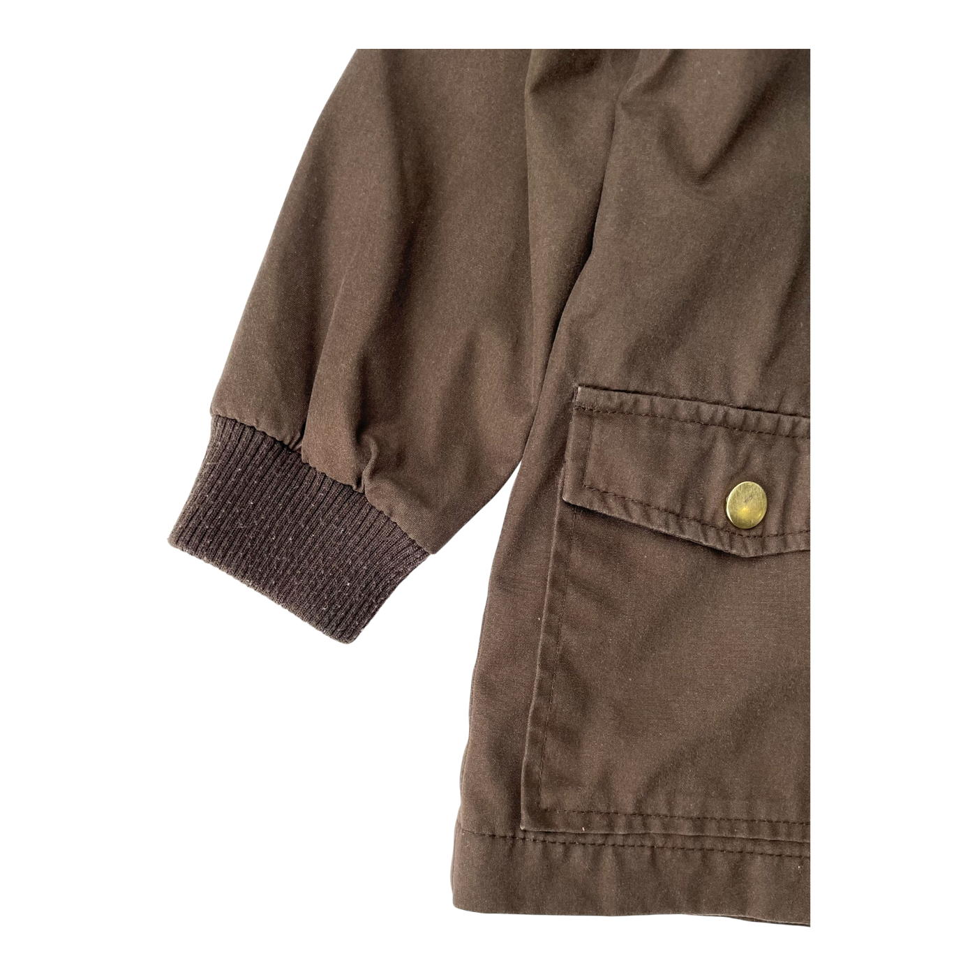 Mini Rodini pico jacket, brown | 92/98cm