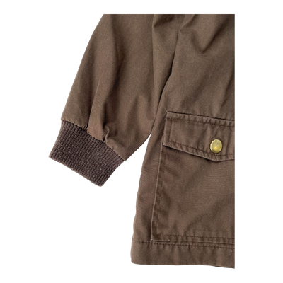 Mini Rodini pico jacket, brown | 92/98cm