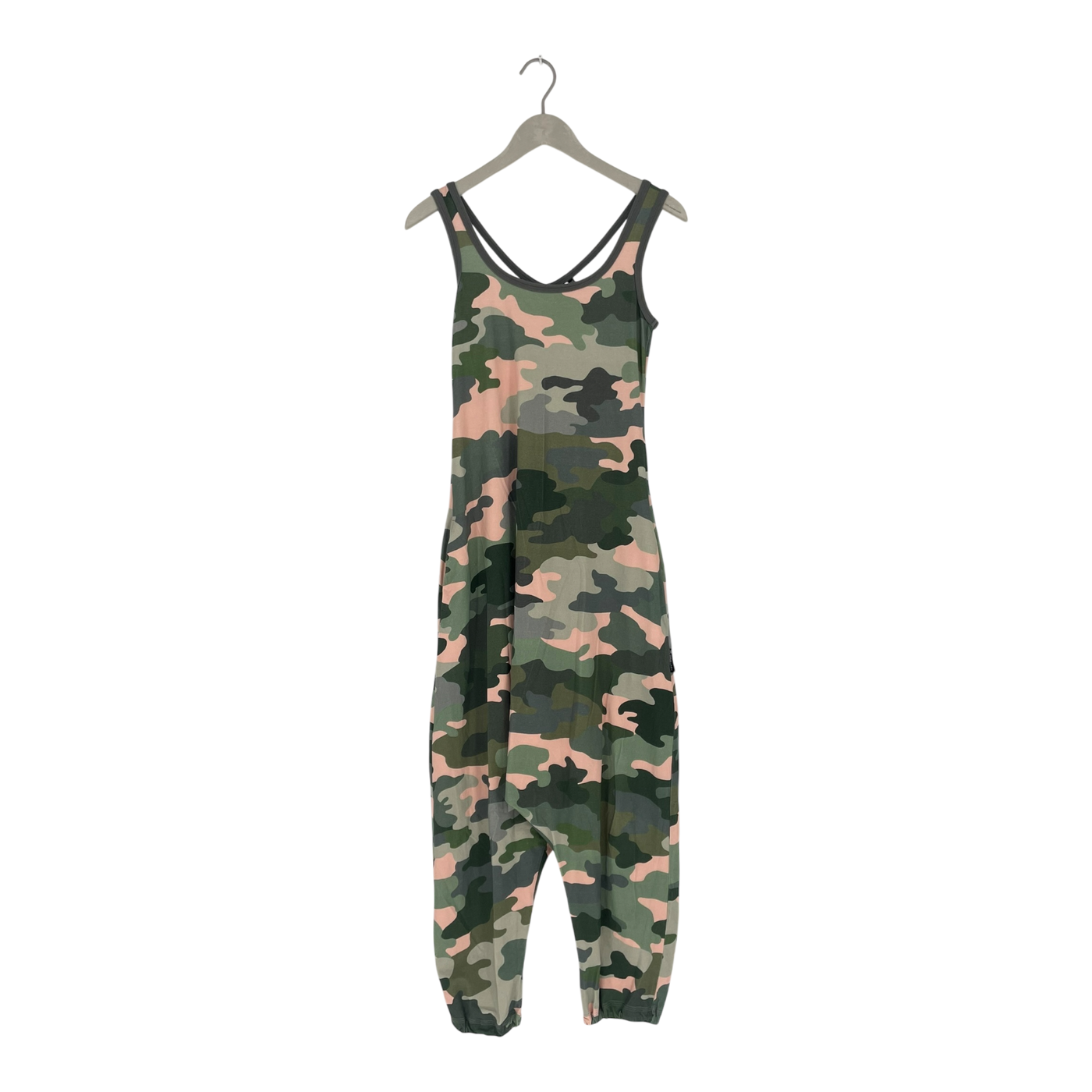 Ommellinen harem tricot jumpsuit, camo | woman XS