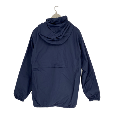 Embassy of Bricks and Logs naju rain jacket, navy blue | unisex L