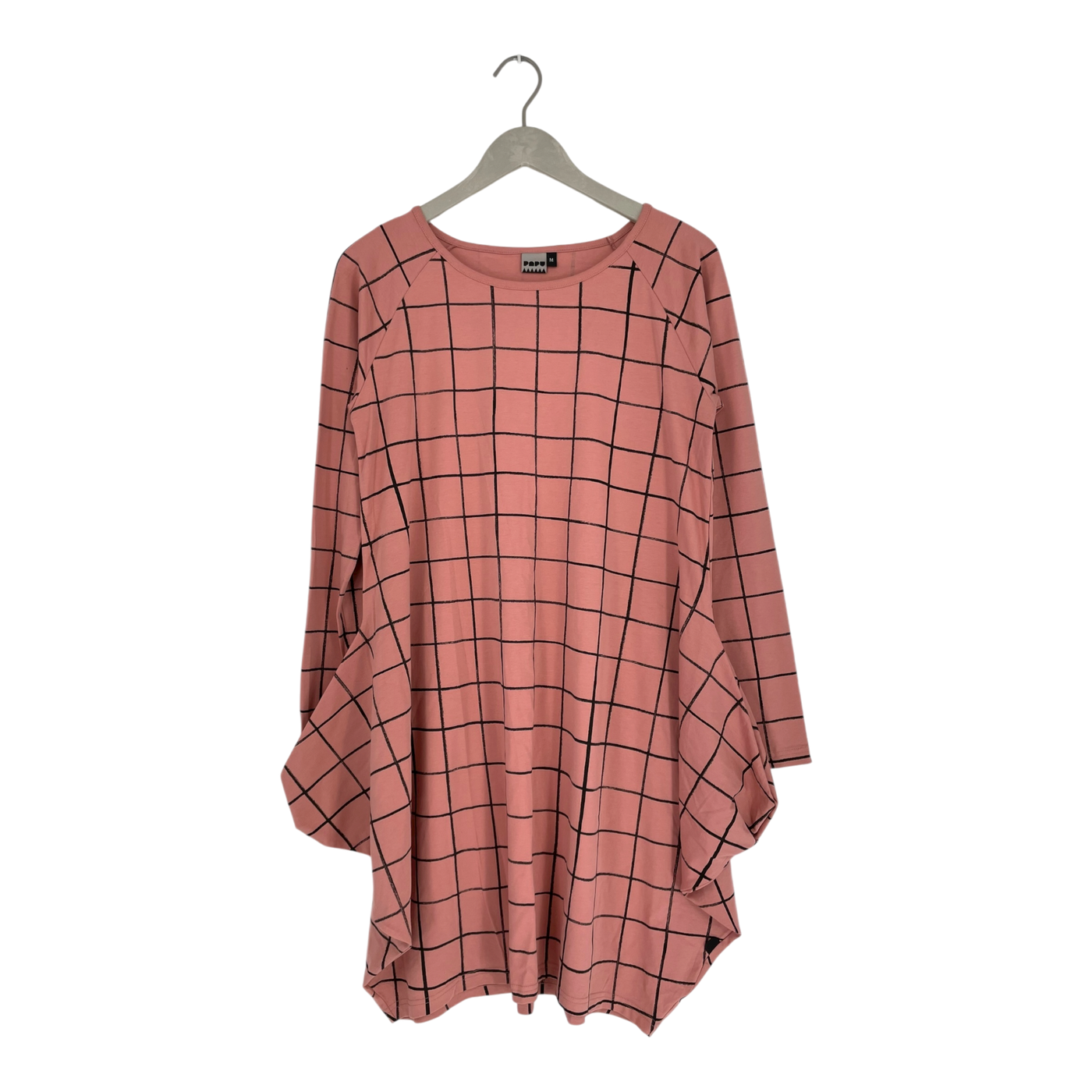 Papu kanto dress, large grid | woman M