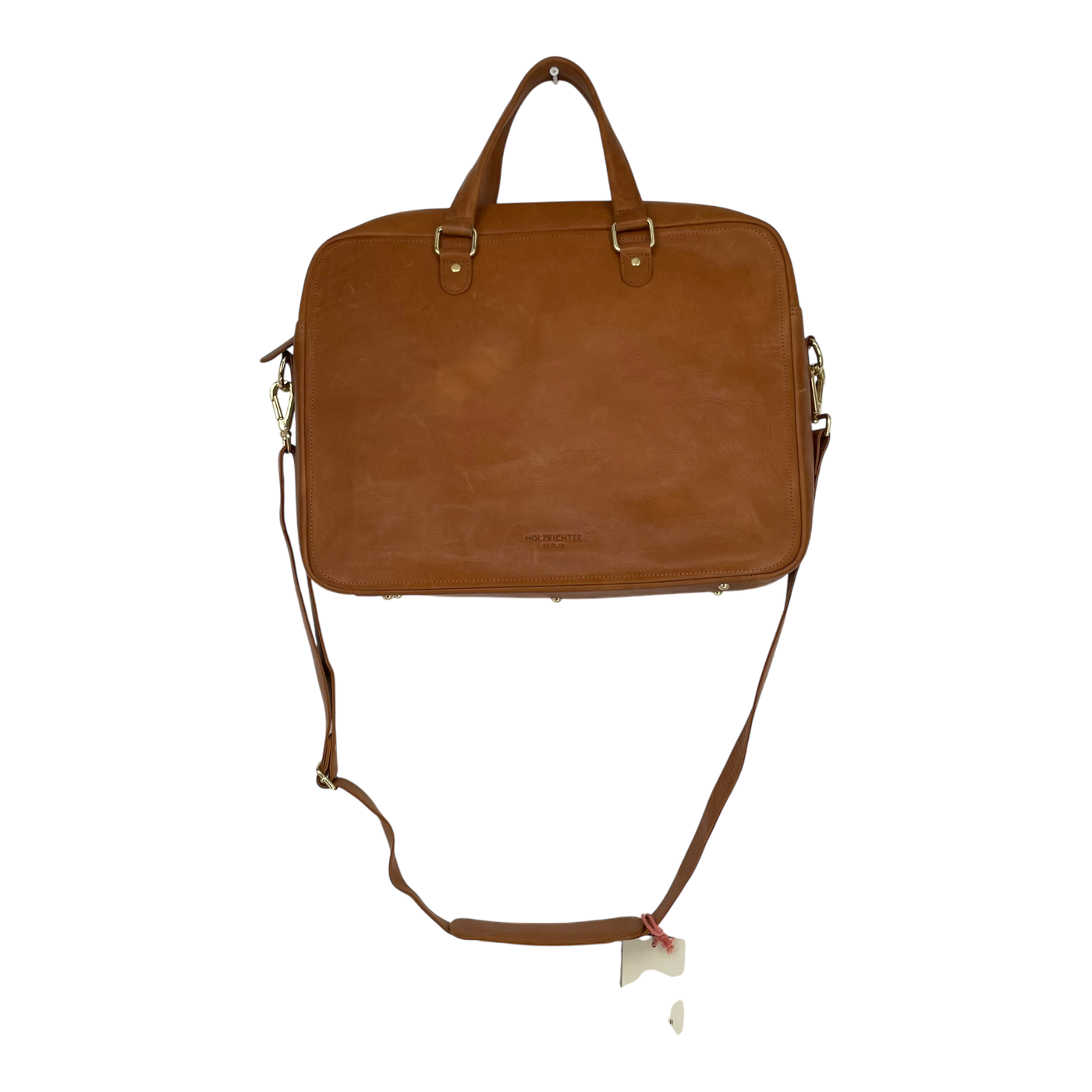 Holzrichter leather breafcase, caramel