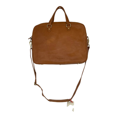 Holzrichter leather breafcase, caramel