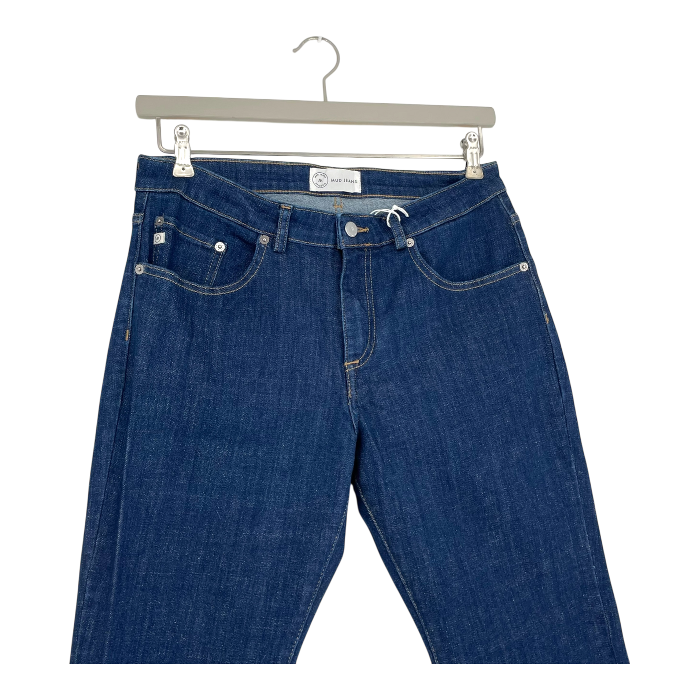 Mud Jeans Faye low slim jeans, dark blue | woman 32/30