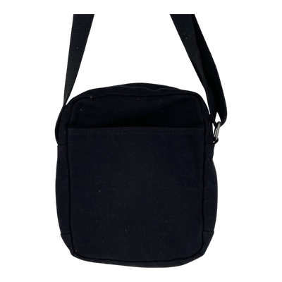 Holzrichter canvas crossbody bag, black