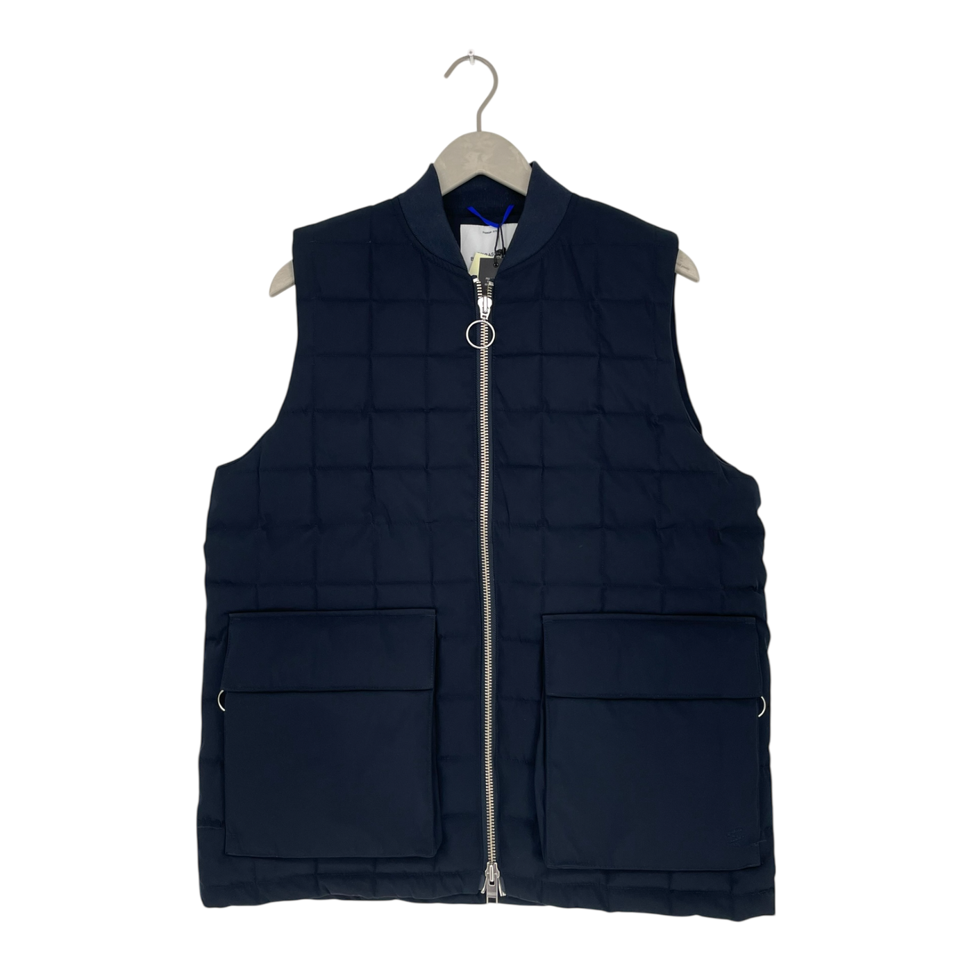 Embassy of Bricks and Logs whitton vest, dark navy | unisex L