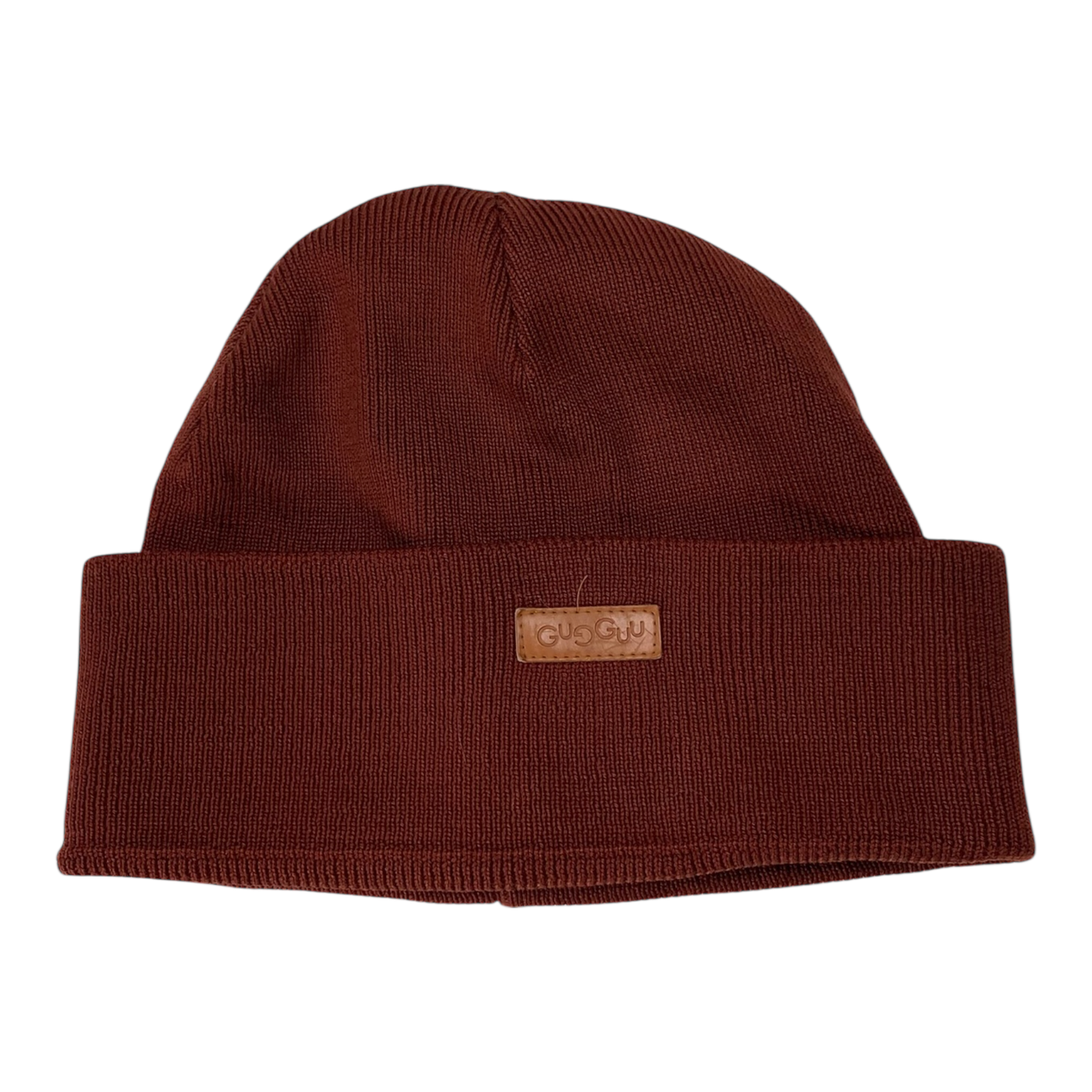 Gugguu merino beanie, rust | 55/56cm