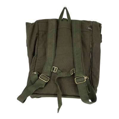 Holzrichter canvas backpack, hunter green