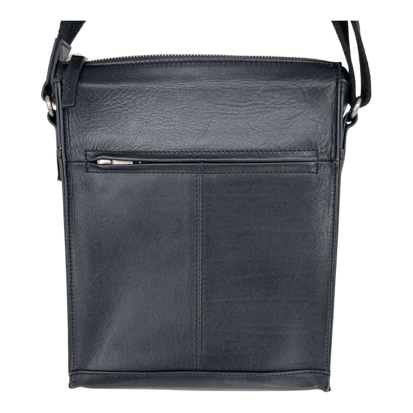 Holzrichter leather shoulder bag, black