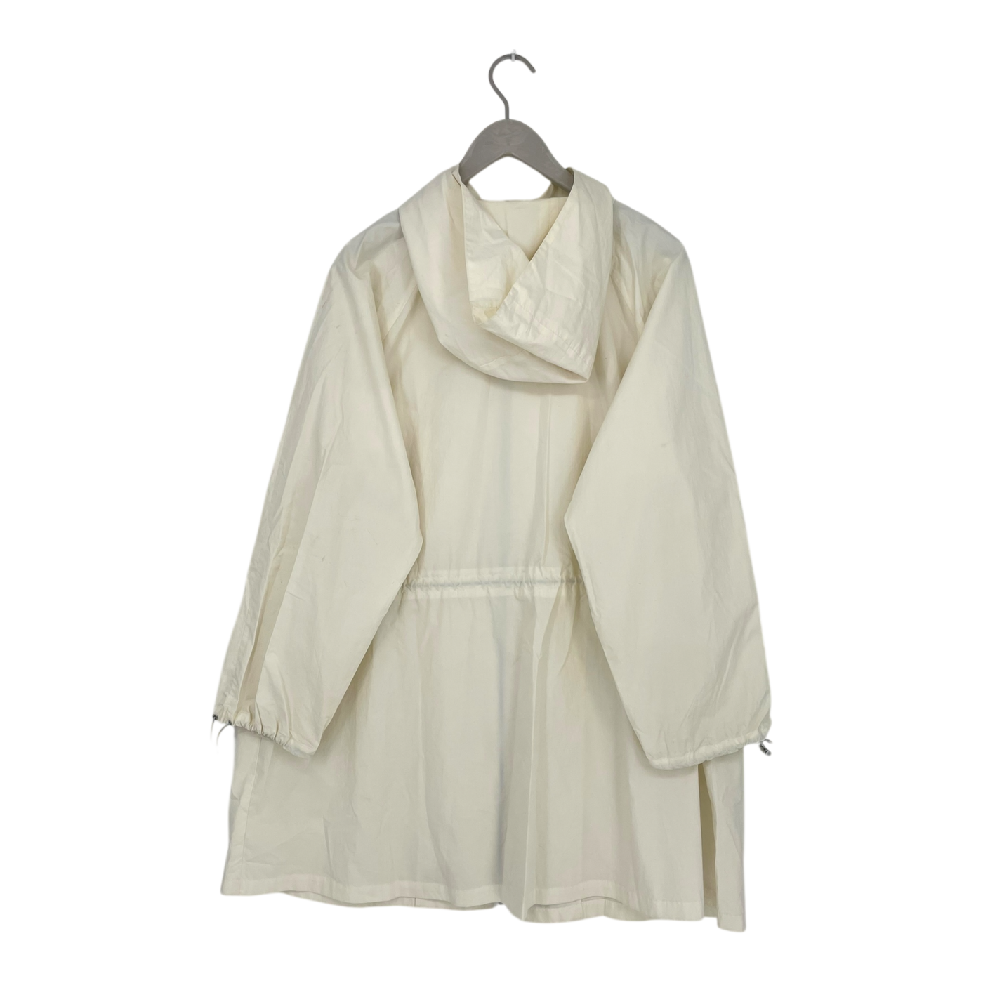 Marimekko vintage windbreaker, cream white | woman L