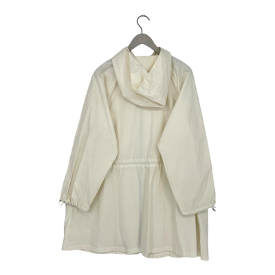 Marimekko vintage windbreaker, cream white | woman L
