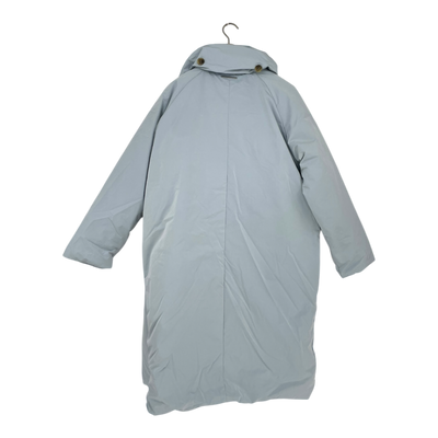 Embassy of Bricks and Logs kingsgate puffer coat, baby blue | woman L