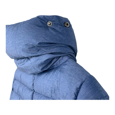 Joutsen aura down jacket, melange blue | woman S