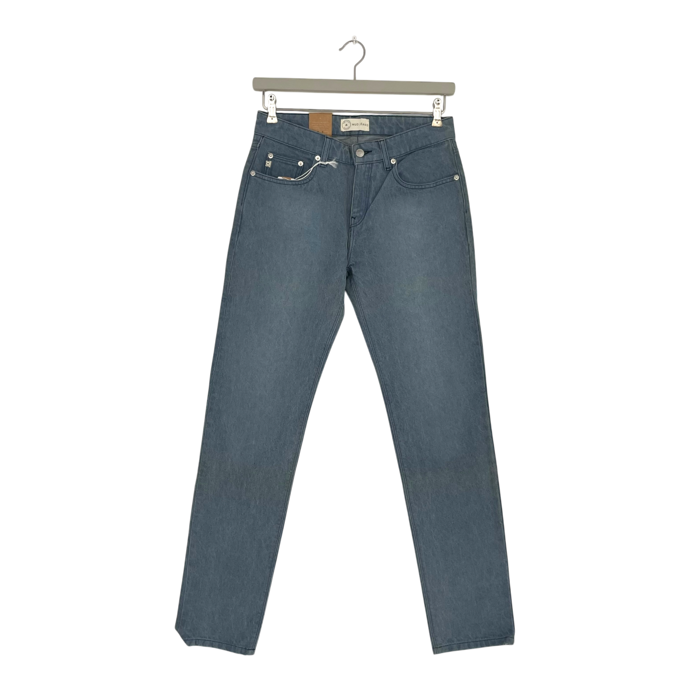 Mud Jeans fave straight jeans, light grey | woman 28/32