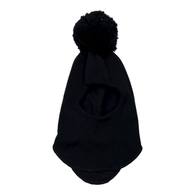 Mainio merino balaclava, black | 6-24m