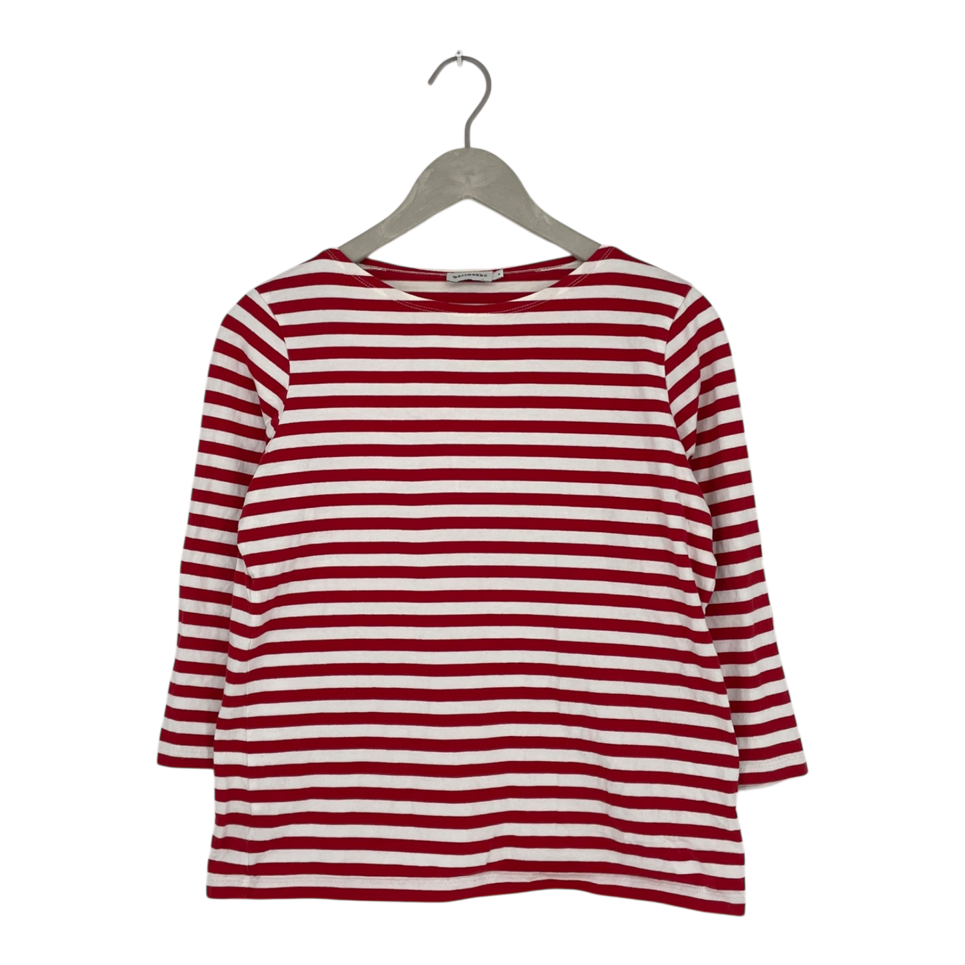 Marimekko tricot shirt, tasaraita | woman M