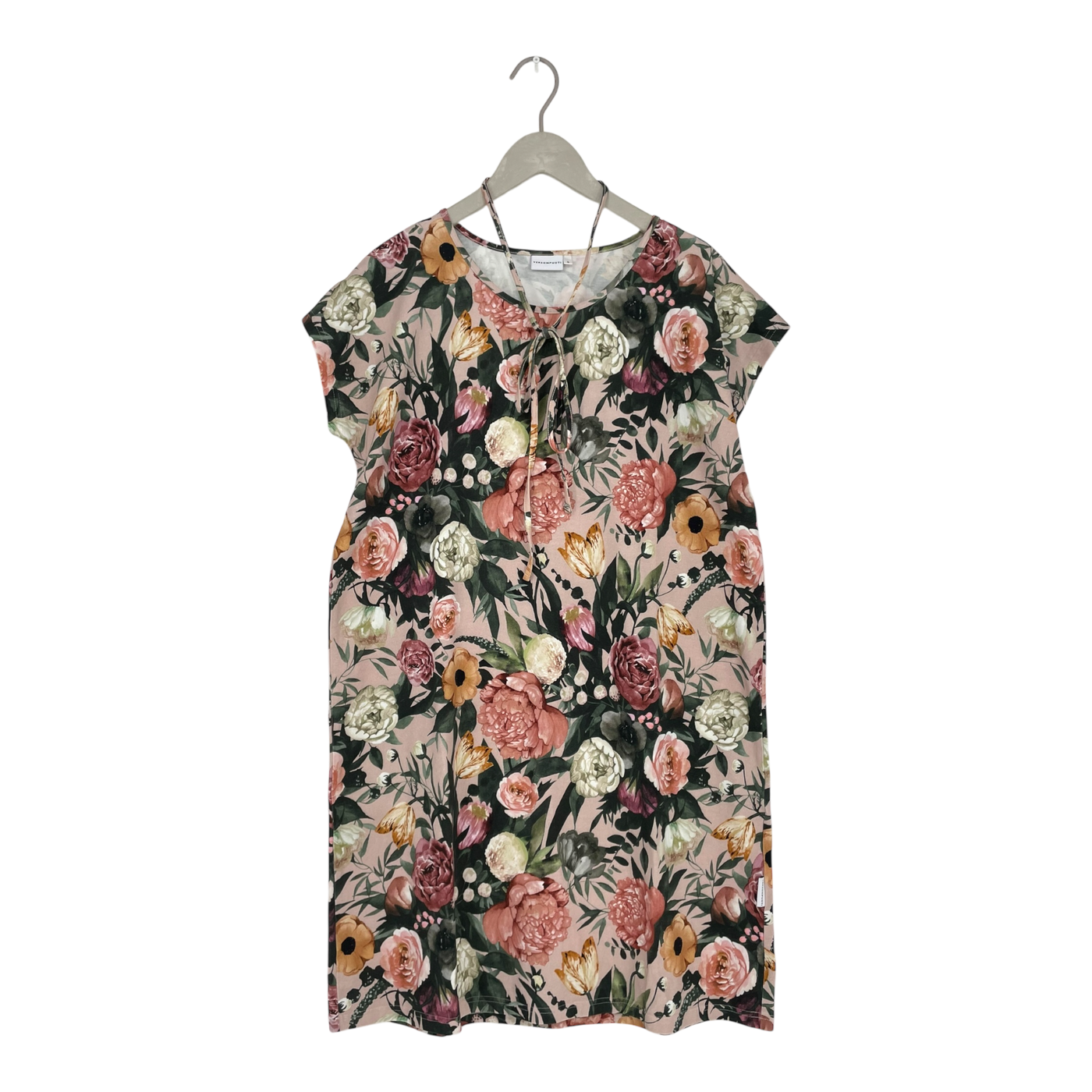 Versonpuoti t-shirt tunic, flowers | woman S