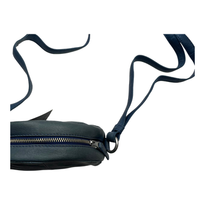 Harold's Bags leather galore shoulderbag circle, midnight blue