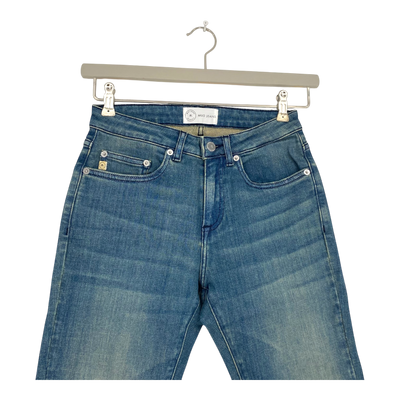 Mud Jeans faye straight jeans, medium fade | woman 26/30