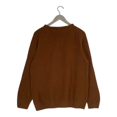 North Outdoor merino sweater, caramel | woman M