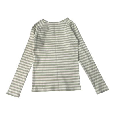 Metsola rib shirt, stripes | 134cm