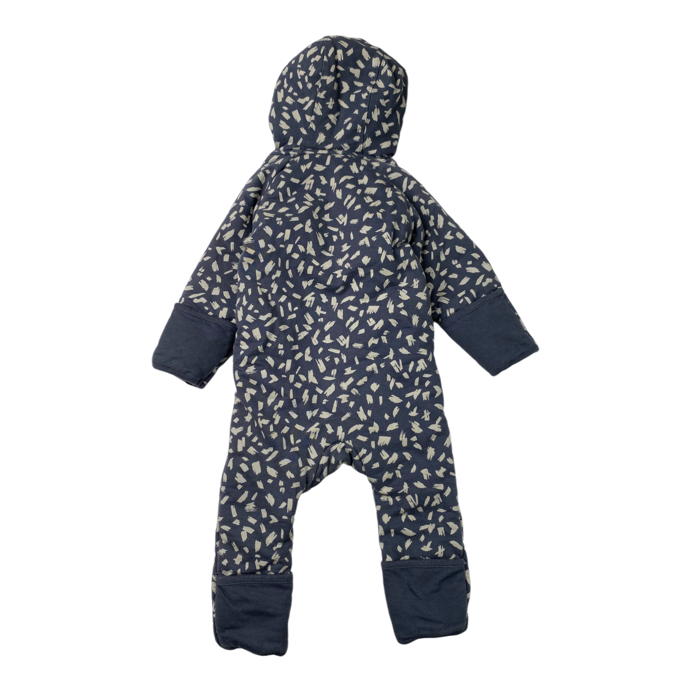 Mainio padded jumpsuit, slate gray | 74/80cm