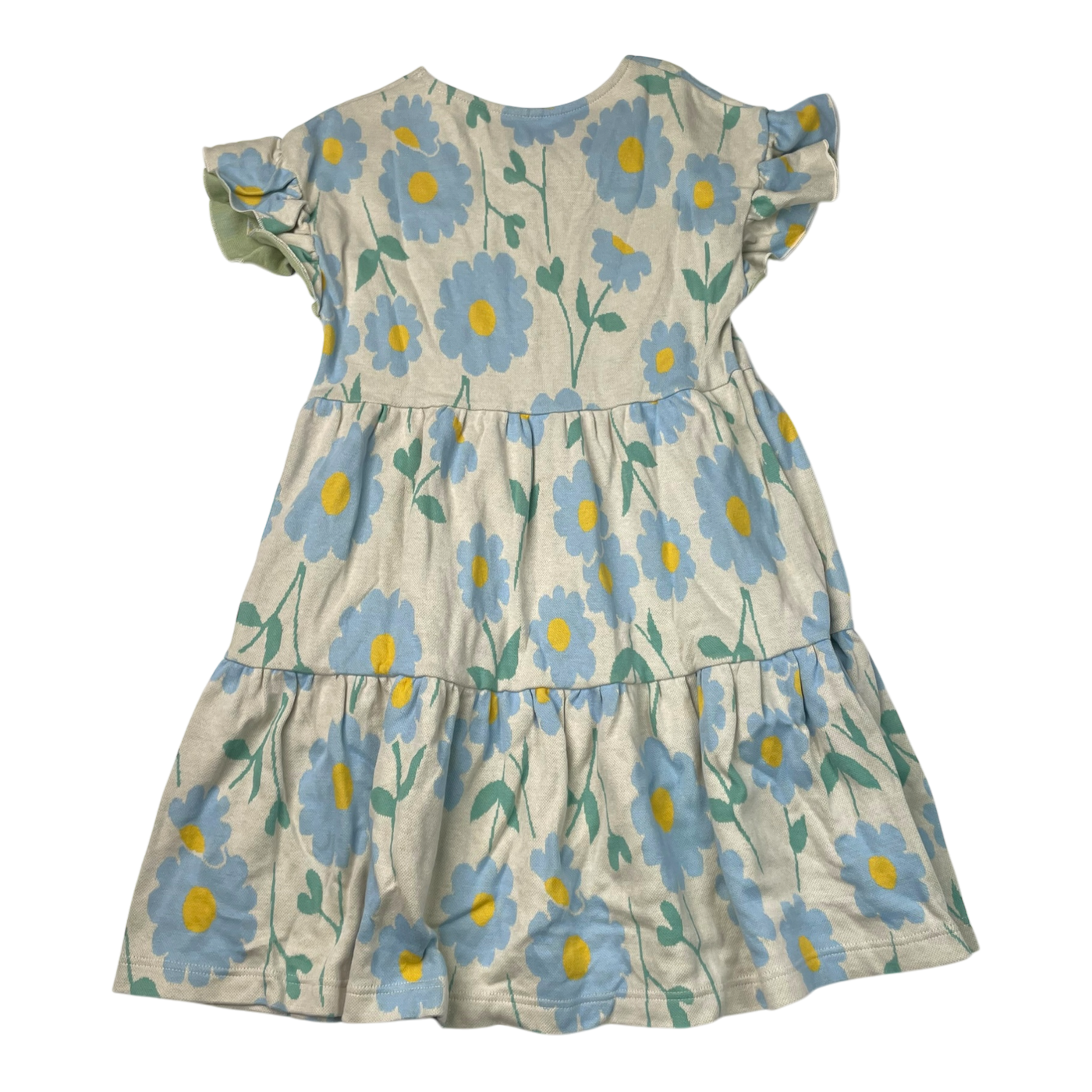 Mainio jacquard dress, flower | 134/140cm