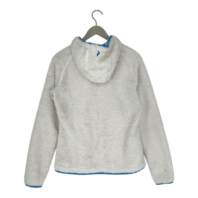 Peak Performance teddy fleece, white | woman M