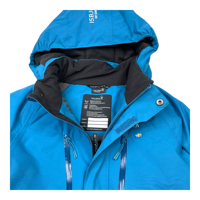 Isbjörn helicopter winter jacket, teal | 122/128cm