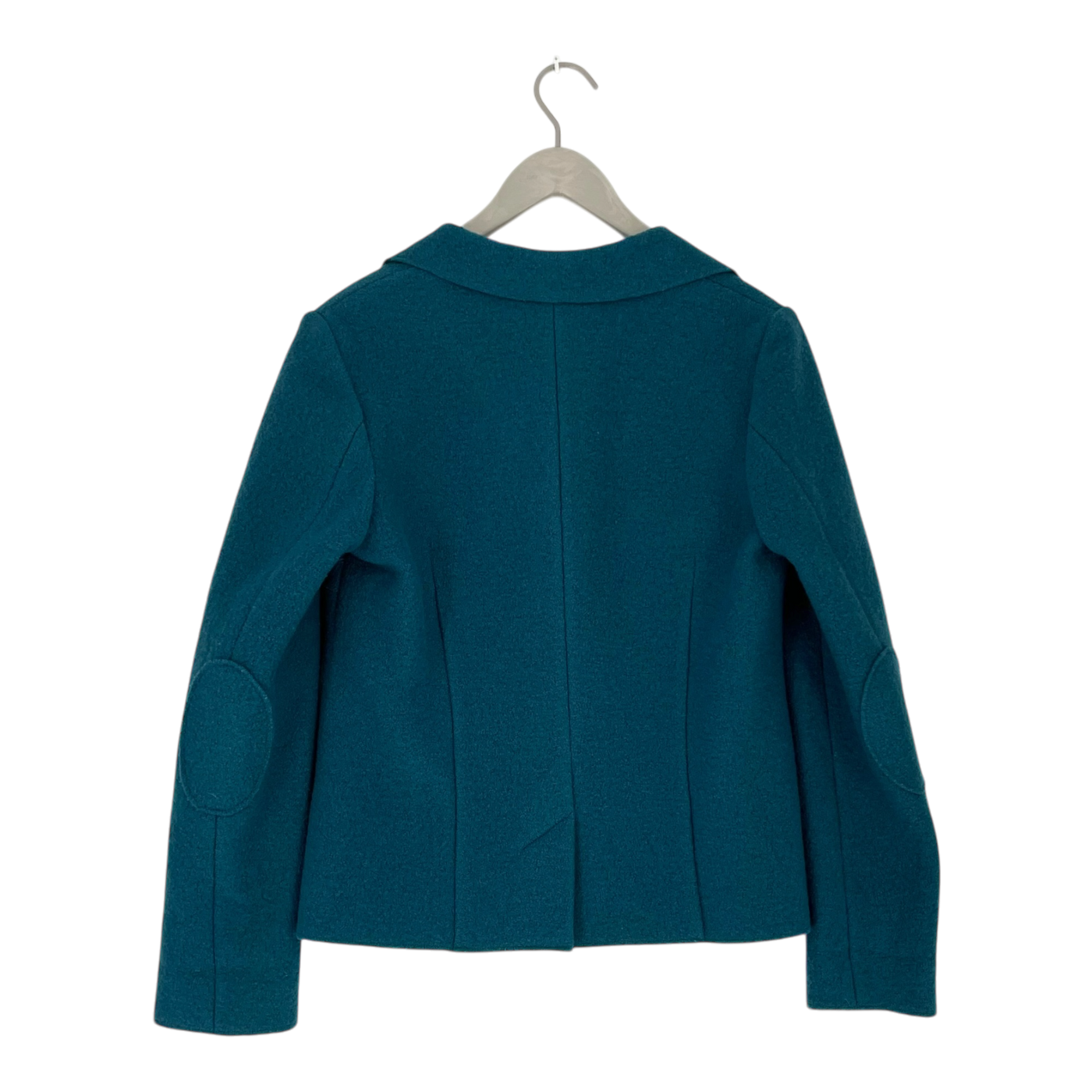 Hessnatur wool blazer, teal | woman 38