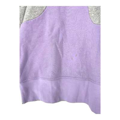 R/H mickey sweatshirt, grey and lilac | woman XS