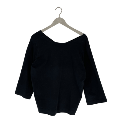 Papu tricot shirt, black | woman M