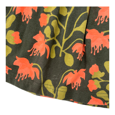 Mainio dress, orange flowers | 98/104cm