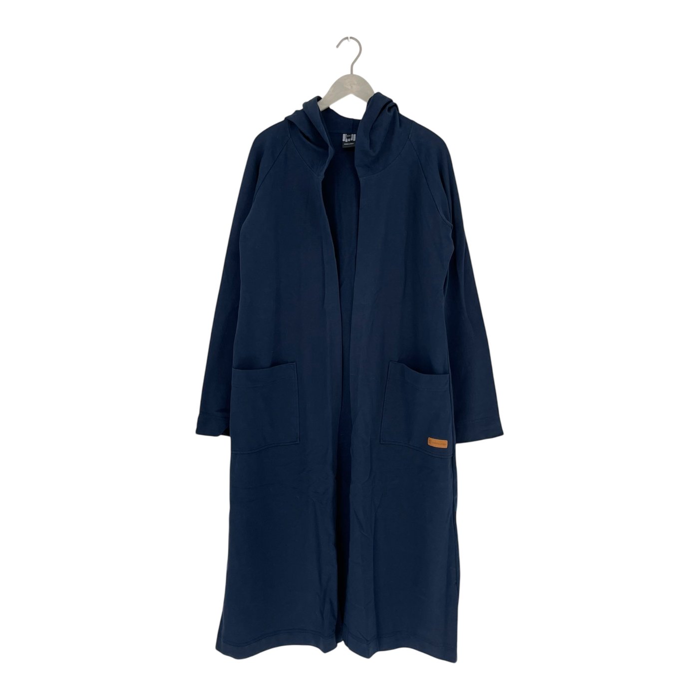 Ommellinen hooded sweat cardigan, dark blue | woman XXL
