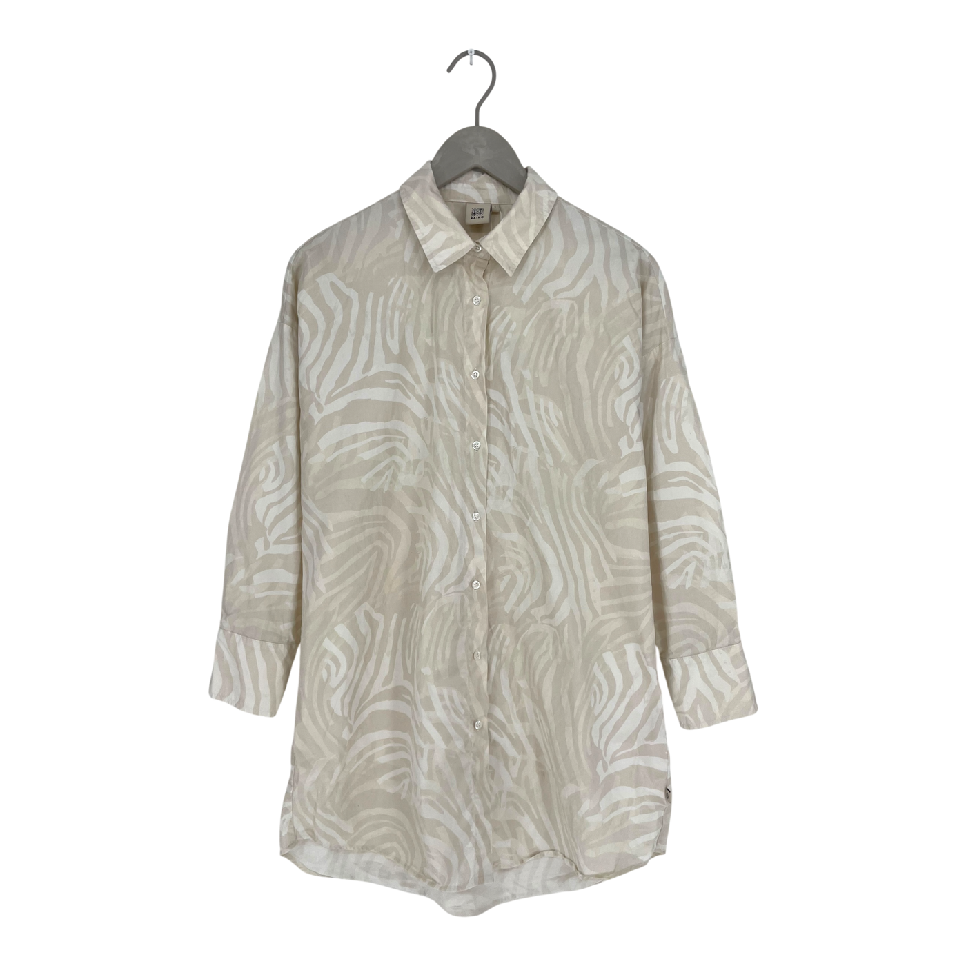 Kaiko long shirt, zebra | woman S