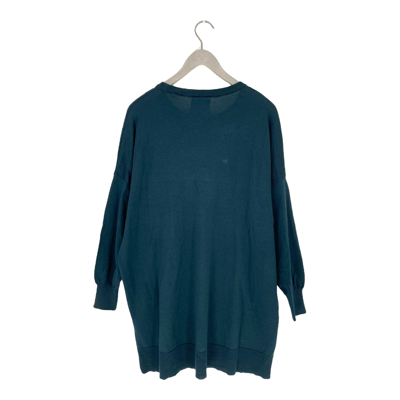 Aarre ada merino wool tunic, emerald green | woman L/XL