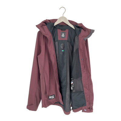 Halti midseason shell jacket, plum | man M