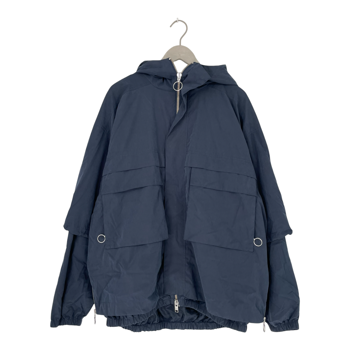 Embassy of Bricks and Logs tuby utility jacket, navy blue | unisex L