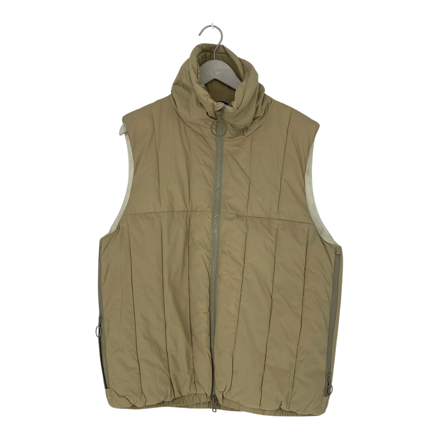 Embassy of Bricks and Logs broman puffer vest, tea green | unisex L