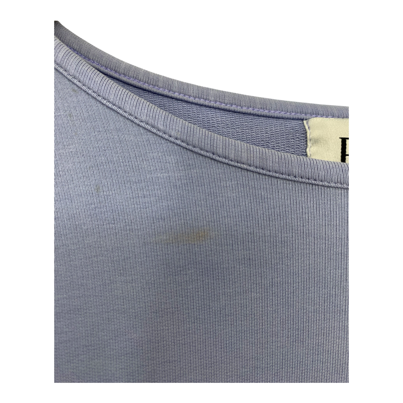 R/H mickey sweat t-shirt, baby blue / black | woman S/M